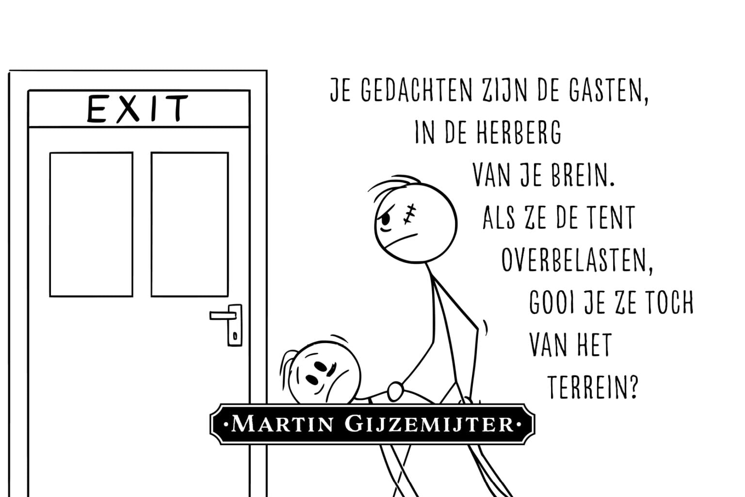 Gedichten - Martin Gijzemijter - De juiste woorden op het juiste moment