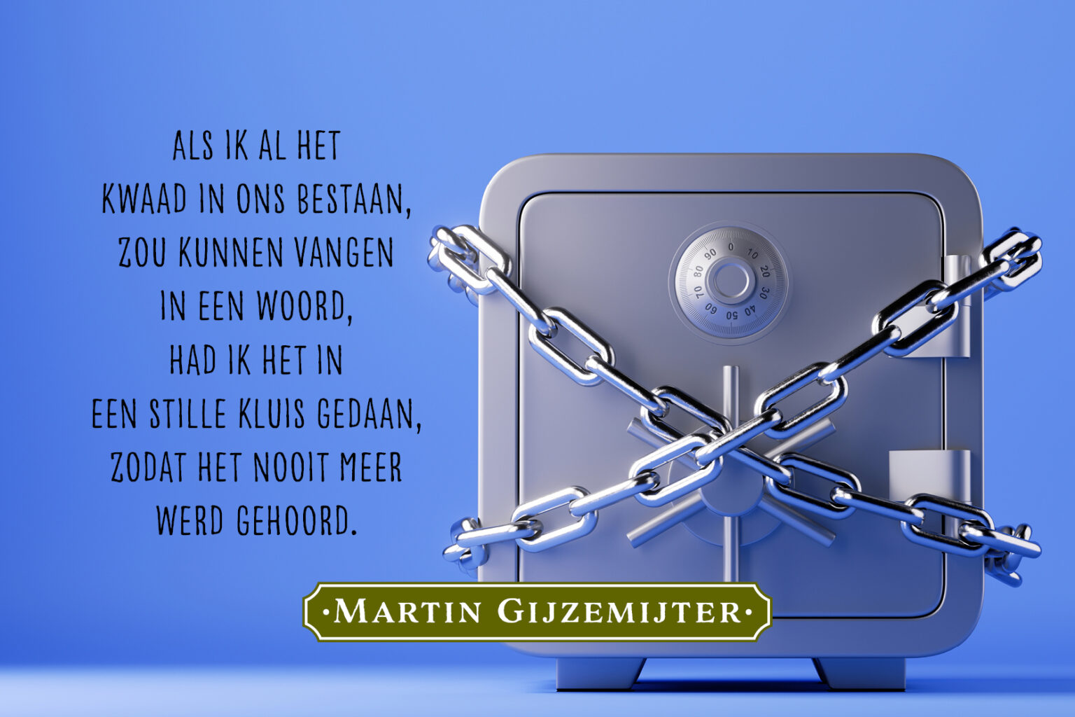 Niets meer te geven Dichtgedachten 526 Martin Gijzemijter