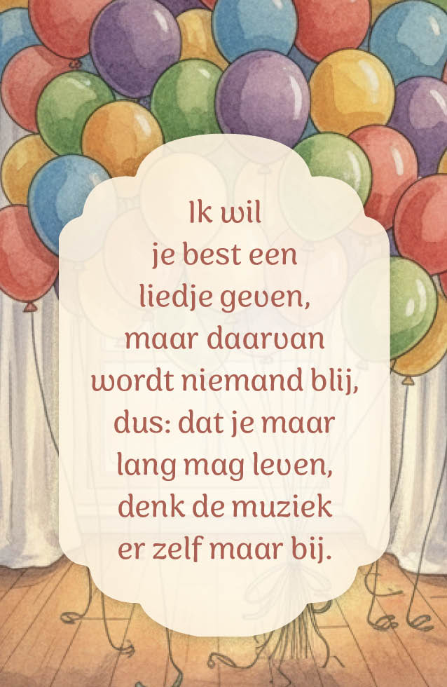 Blikje Fijne Verjaardag - Afbeelding 2