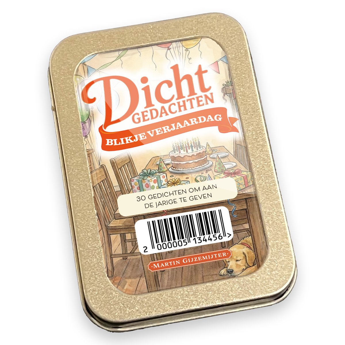 Blikje Fijne Verjaardag