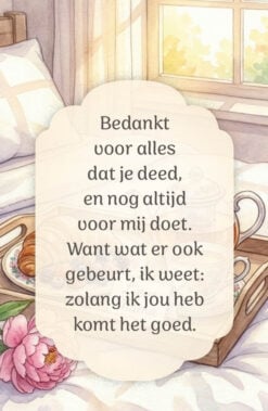 Alternative view of Blikje De liefste moeder